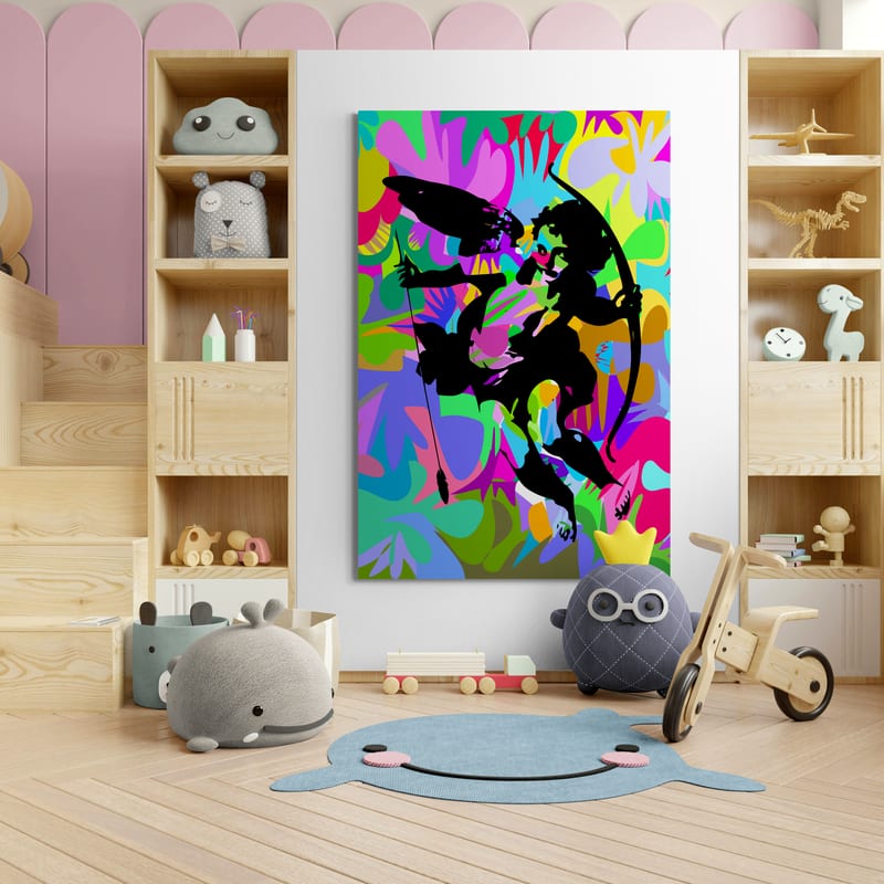 Cupid by Technodrome1 wall art from Glam Wall Art