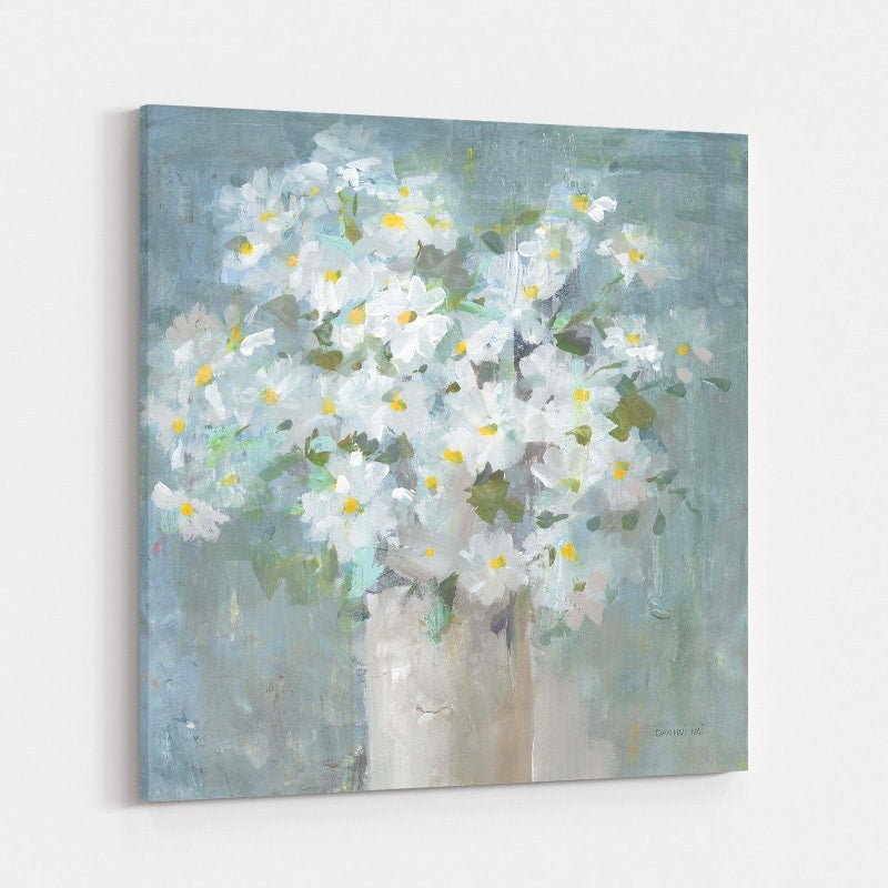 Daisies All Day Light by Danhui Nai wall art