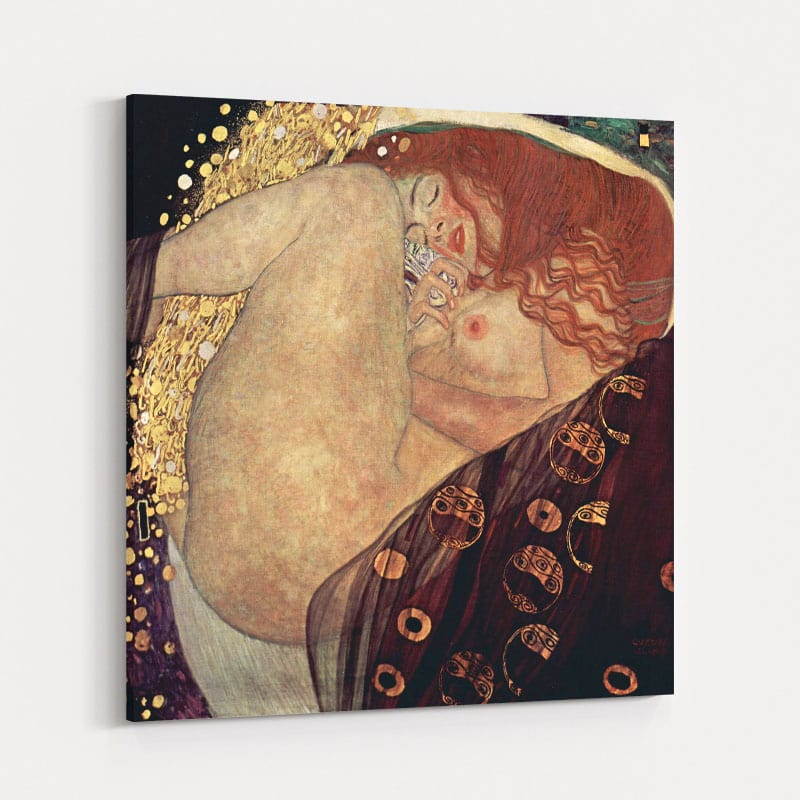Danae by Gustav Klimt wall art