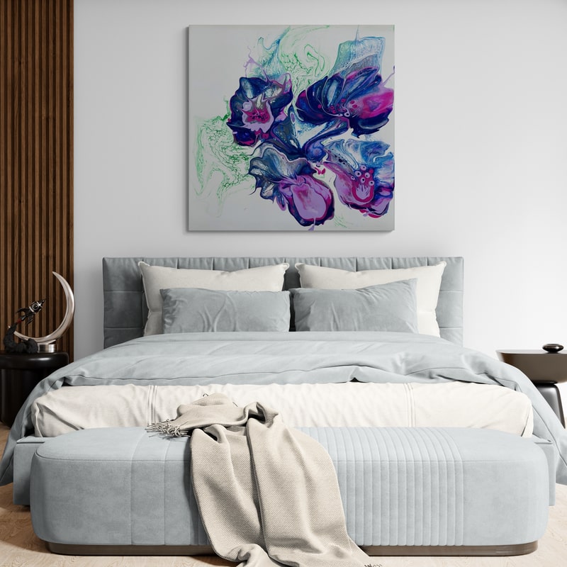 Dance of Colors by Marina Strijakova wall art from Glam Wall Art