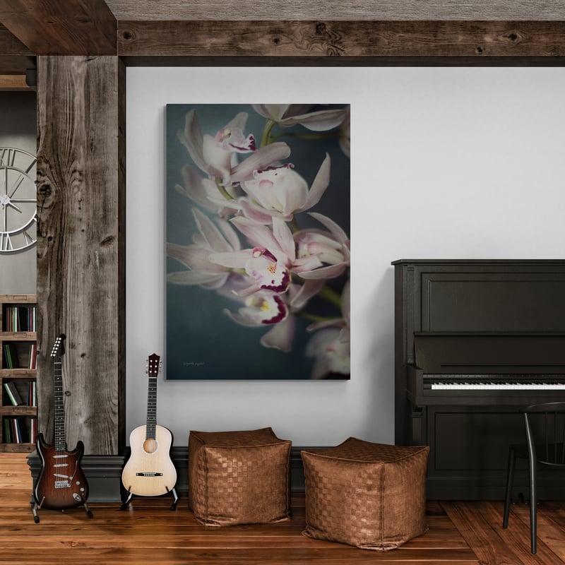 Dark Orchid I by Elizabeth Urquhart wall art from Glam Wall Art