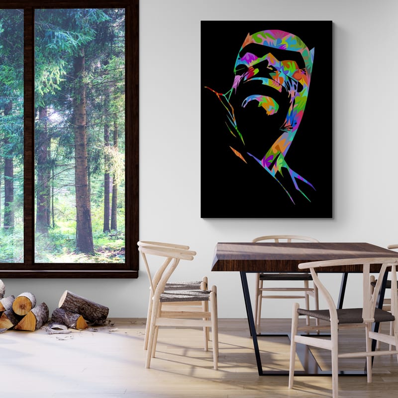Darkknight Frank Miller 2025 by Technodrome1 wall art from Glam Wall Art