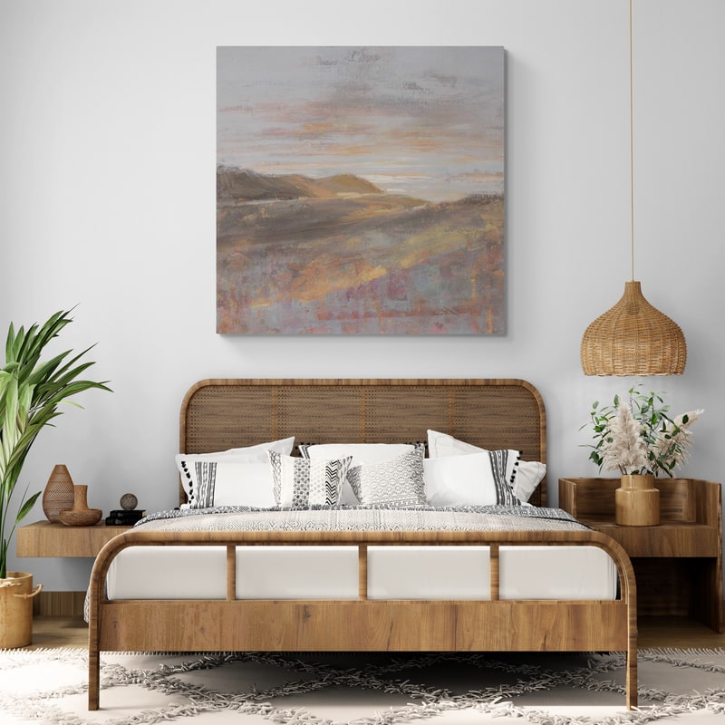 Dawn On The Hills Light by Danhui Nai wall art from Glam Wall Art