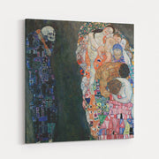 Death and Life by Gustav Klimt wall art