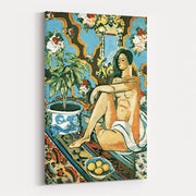 Decorative Figure on an Ornamental Background by Henri Matisse wall art