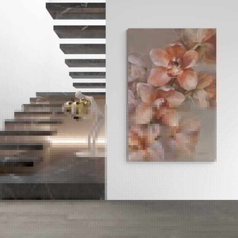Delicate Orchid I by Danhui Nai wall art from Glam Wall Art