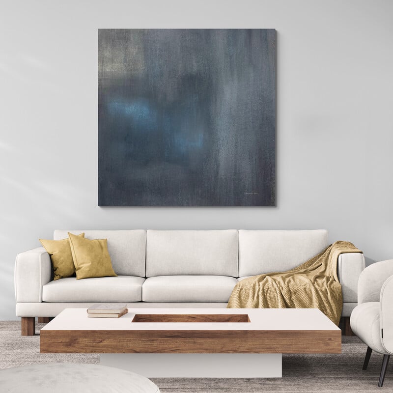 Deluge by Danhui Nai wall art in a living room