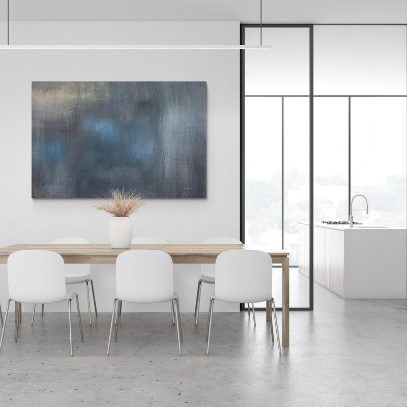 Deluge II by Danhui Nai wall art in a dining room