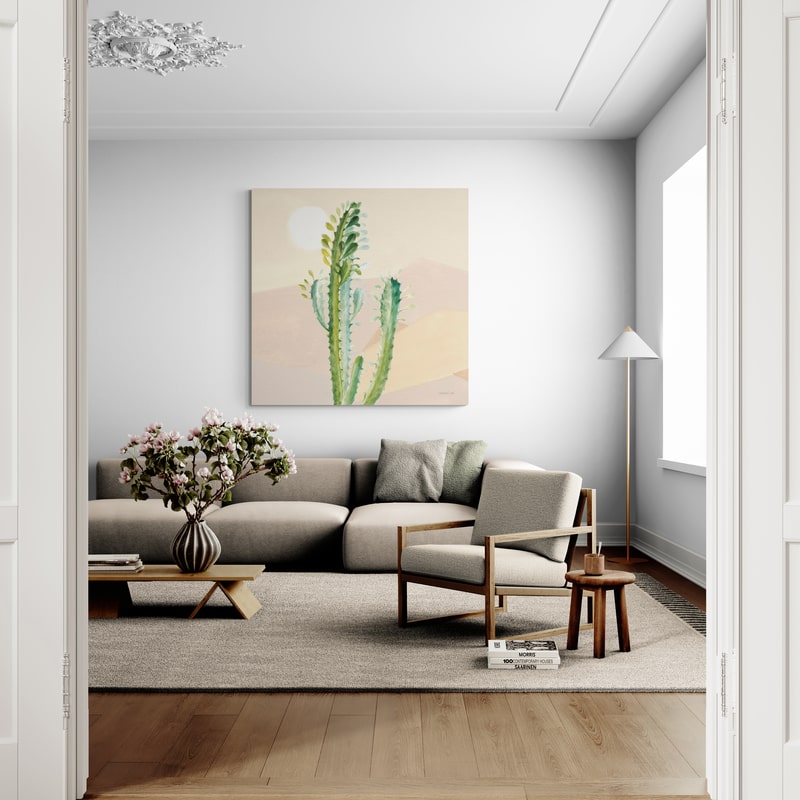 Desert Greenhouse II by Danhui Nai wall art from Glam Wall Art