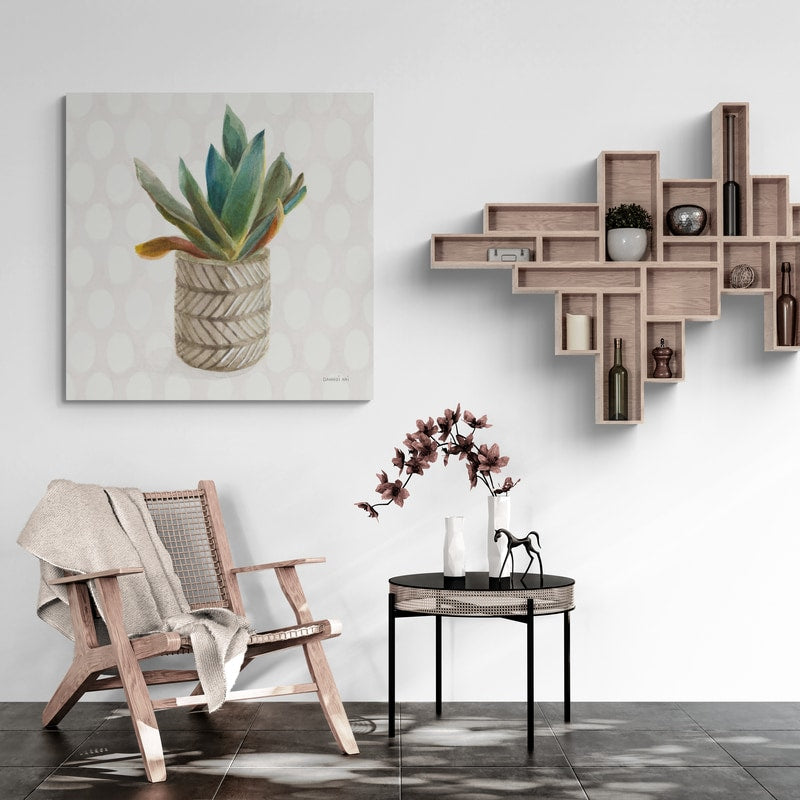 Desert Greenhouse XIII by Danhui Nai wall art in a living room