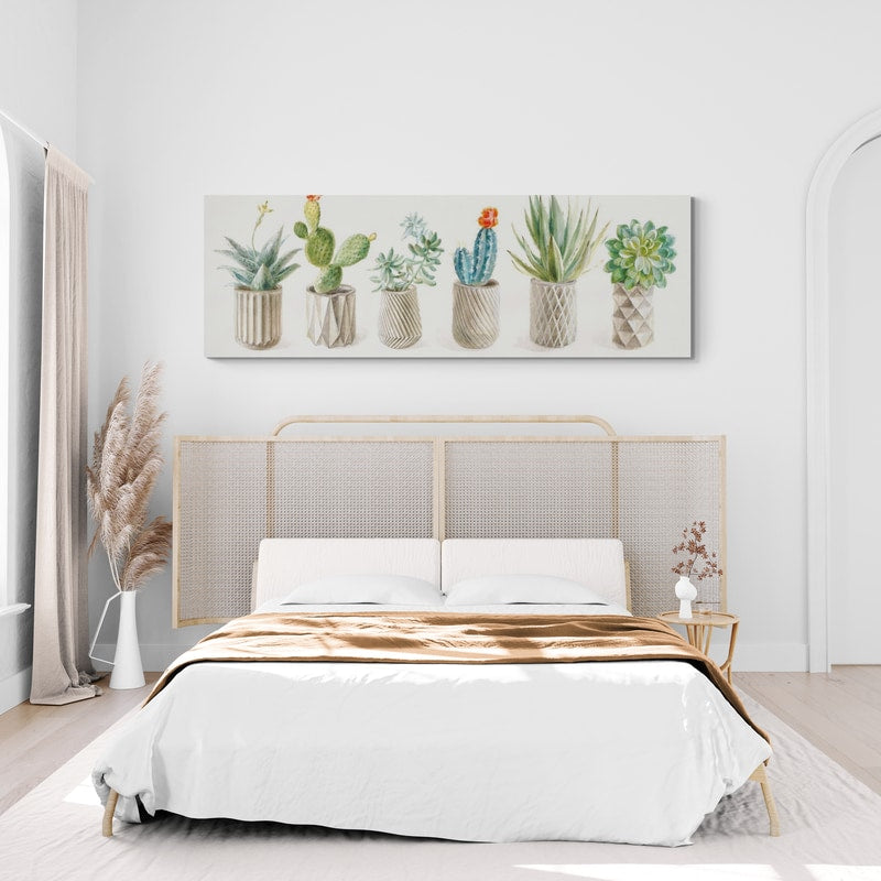 Desert Greenhouse XXI by Danhui Nai wall art in a bedroom