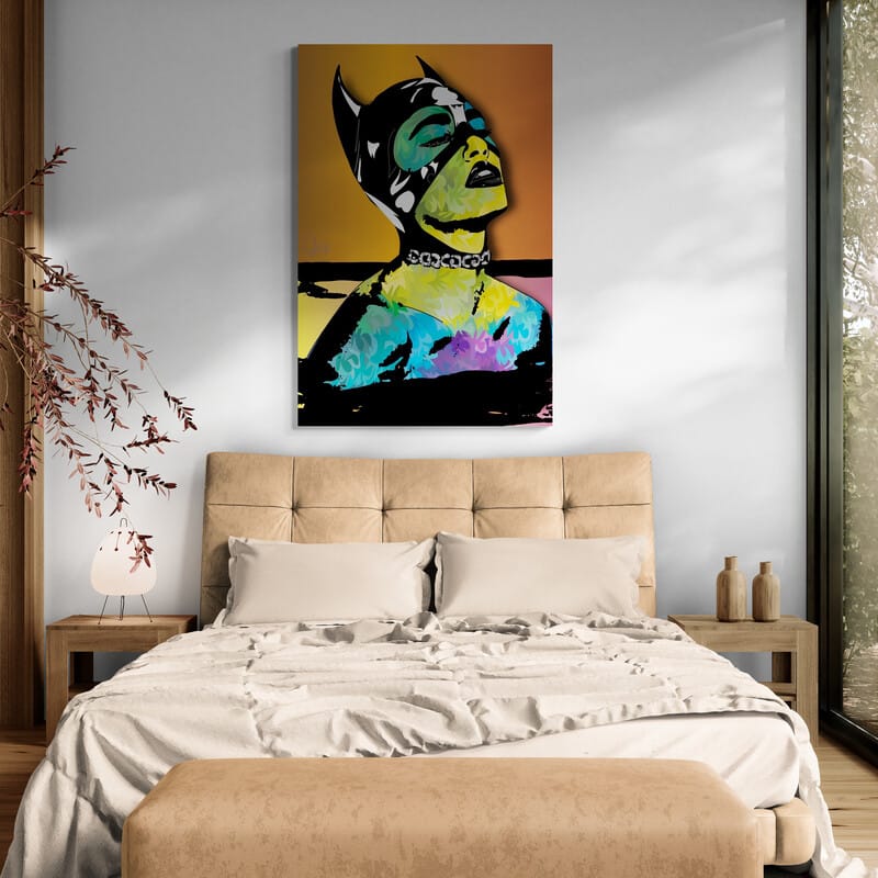 Devil Woman by Technodrome1 wall art from Glam Wall Art