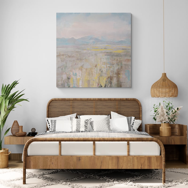 Distant Mountains by Danhui Nai wall art from Glam Wall Art