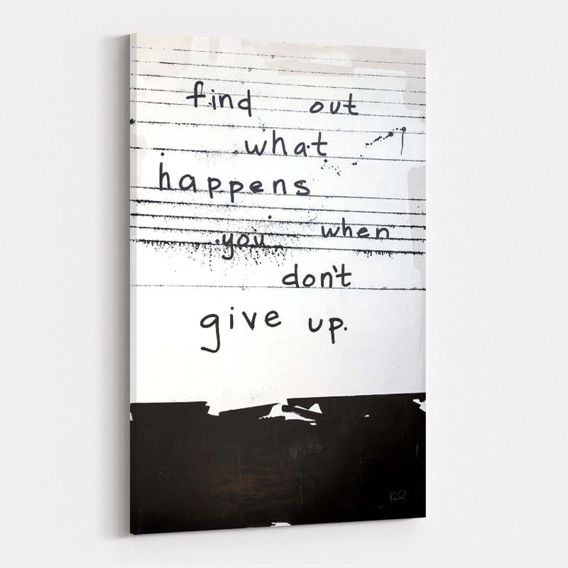 Don't Give Up by Kent Youngstrom wall art
