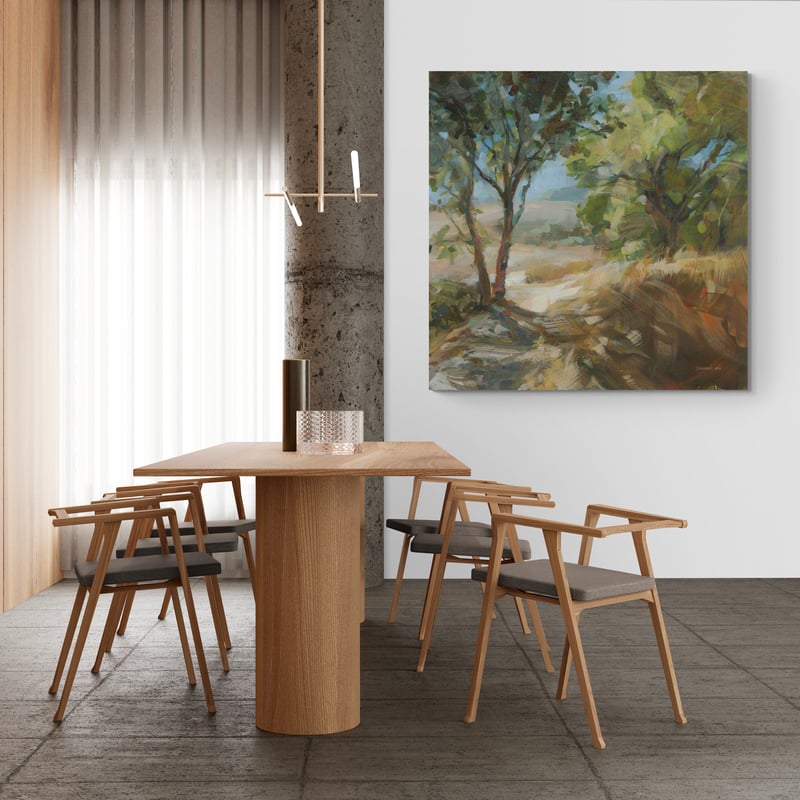Down to the Fields by Danhui Nai wall art from Glam Wall Art