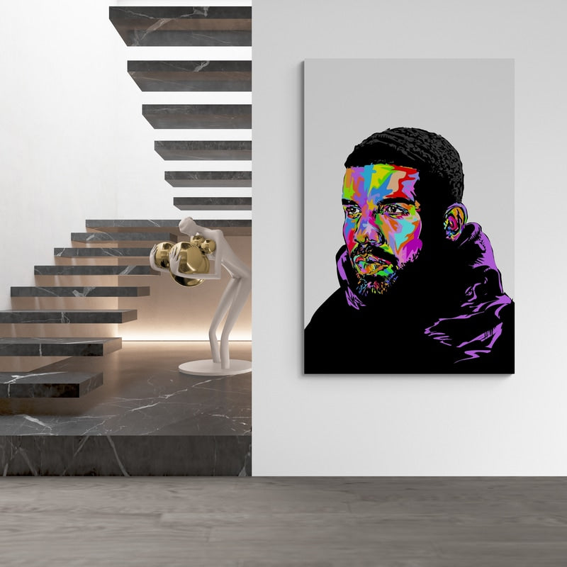 Drake 2018 by Technodrome1 wall art from Glam Wall Art