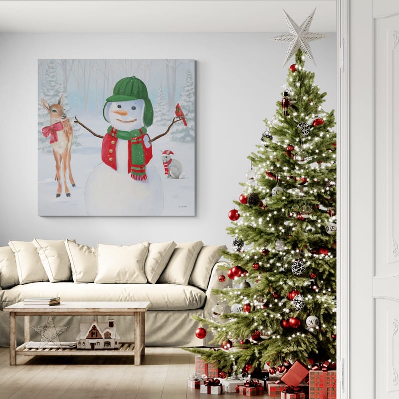 Dressed For Christmas I by James Wiens wall art from Glam Wall Art