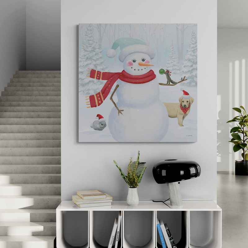 Dressed For Christmas III by James Wiens wall art from Glam Wall Art