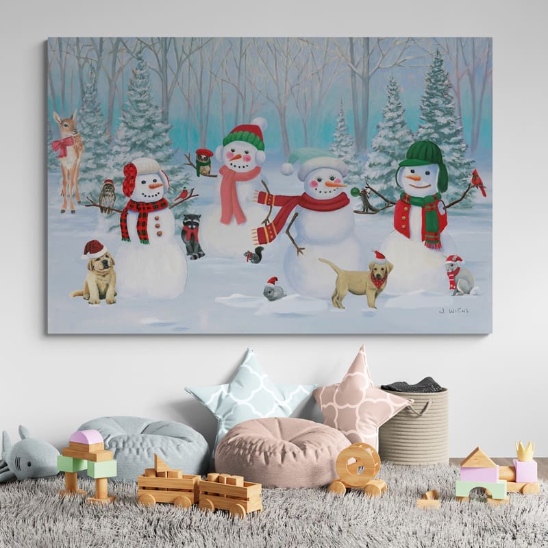 Dressed For Christmas V by James Wiens wall art from Glam Wall Art