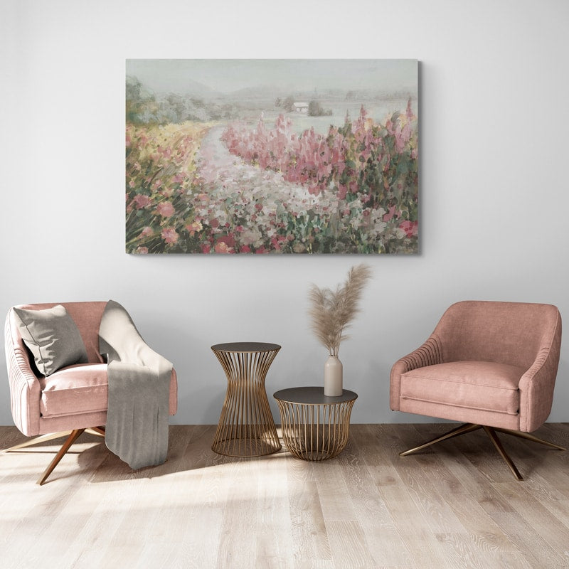 Drift Garden Light by Danhui Nai wall art in a living room
