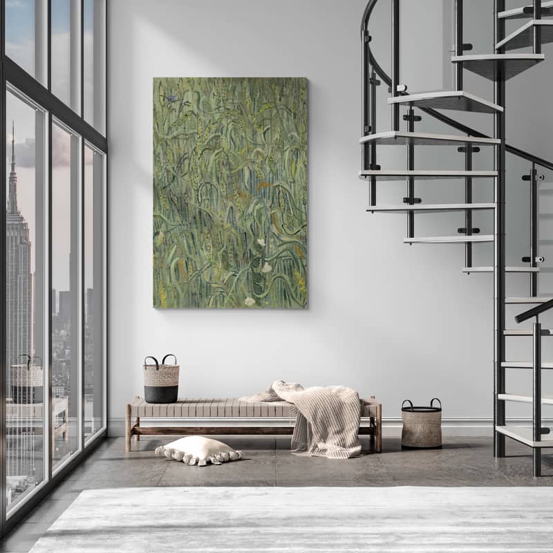 Ears of Wheat 1890 by Vincent Van Gogh wall art from Glam Wall Art