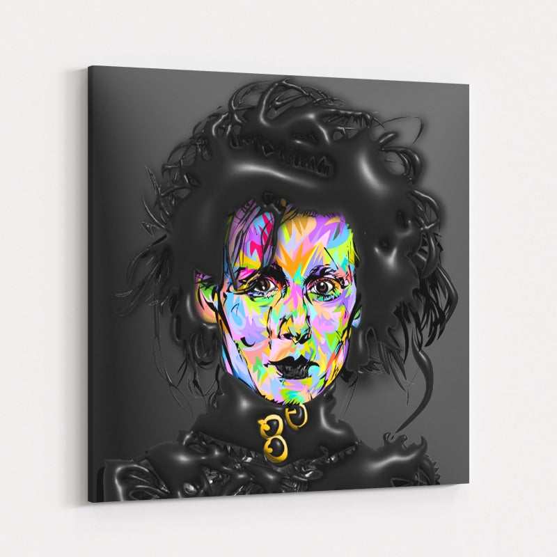Edward Scissor Hands by Technodrome1 wall art