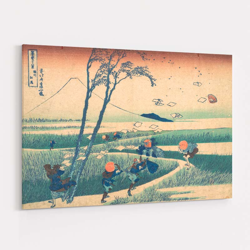Ejiri In The Suruga Province by Katsushika Hokusai wall art