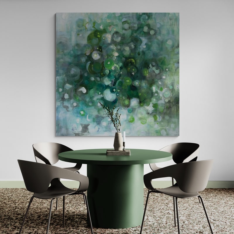 Emerald Constellation by Danhui Nai wall art from Glam Wall Art