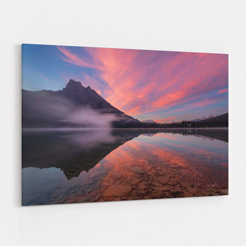 Emerald Lake Evening by Alan Majchrowicz wall art