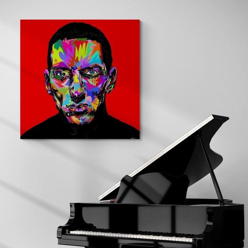 Eminem 2017 by Technodrome1 wall art from Glam Wall Art
