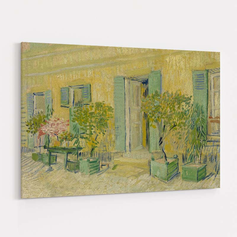 Entrance of a Restaurant in Asnieres 1887 by Vincent Van Gogh wall art