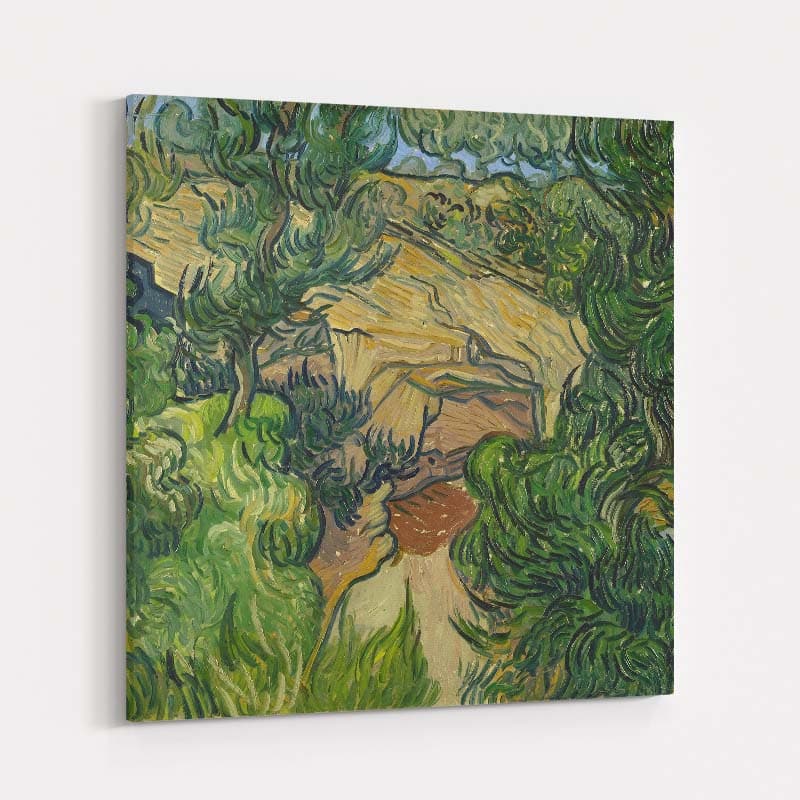 Entrance to a Quarry 1889 by Vincent Van Gogh wall art