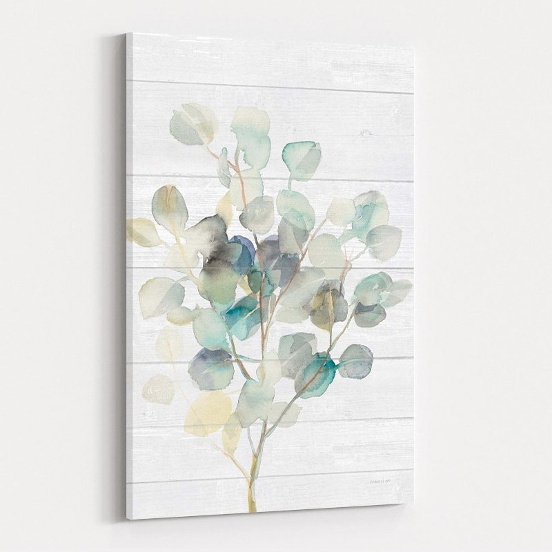Eucalyptus III On Shiplap by Danhui Nai wall art