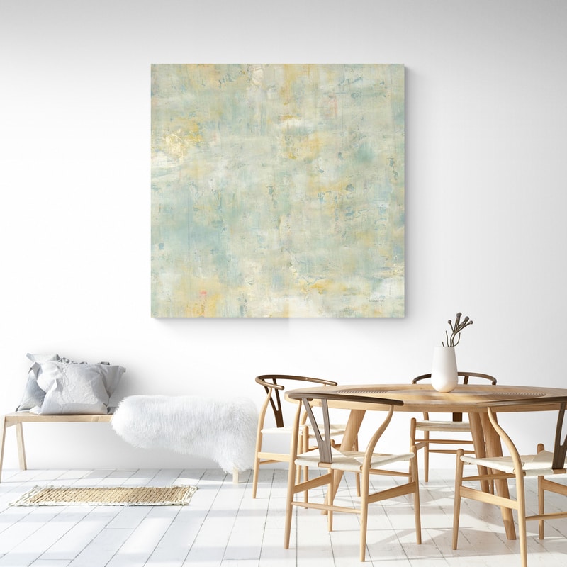 Exotic Elegance Pattern VII by Danhui Nai wall art in a dining room