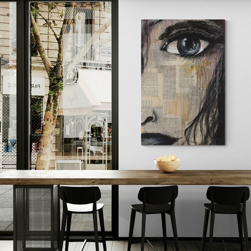 Eye of the Beholder II by Courtney Prahl wall art from Glam Wall Art