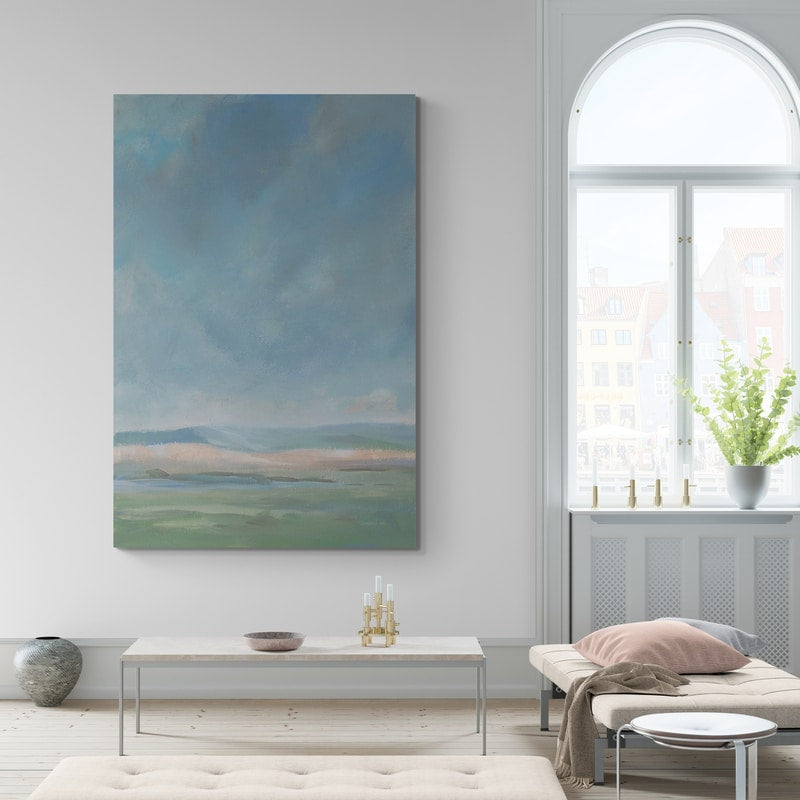 Faded Hills by Danhui Nai wall art from Glam Wall Art