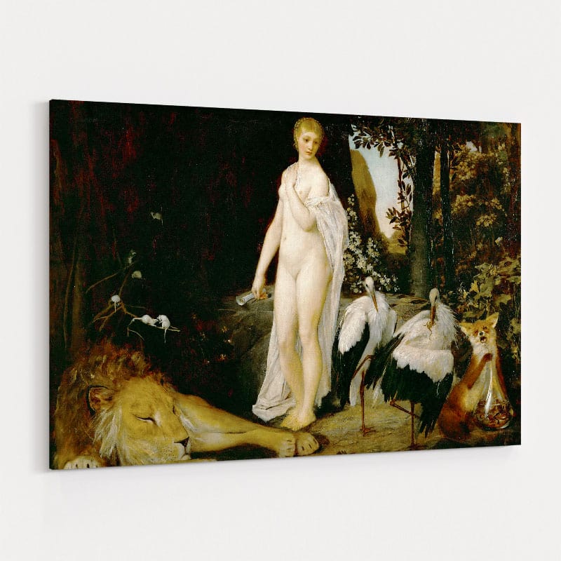 Fairy Tale by Gustav Klimt wall art