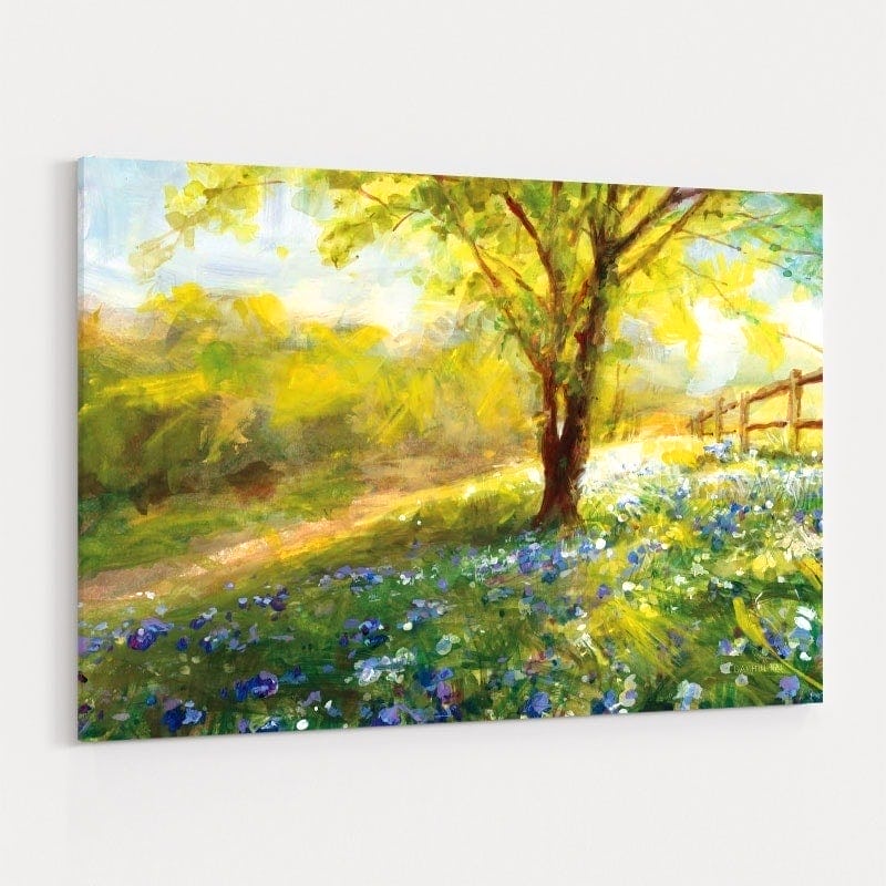 Field of Bluebells by Danhui Nai wall art