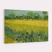 Field with Flowers near Arles 1888 by Vincent Van Gogh wall art