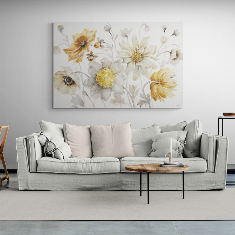 Fields of Gold I by Lisa Audit wall art from Glam Wall Art