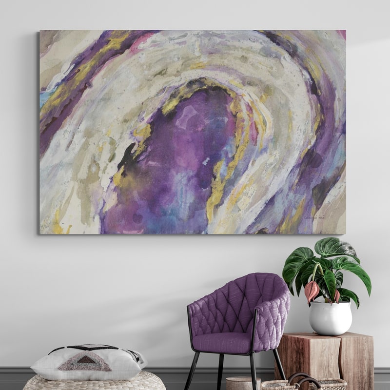 Flow by Danhui Nai wall art in a living room