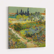 Flowering Garden with Path 1888 by Vincent Van Gogh wall art