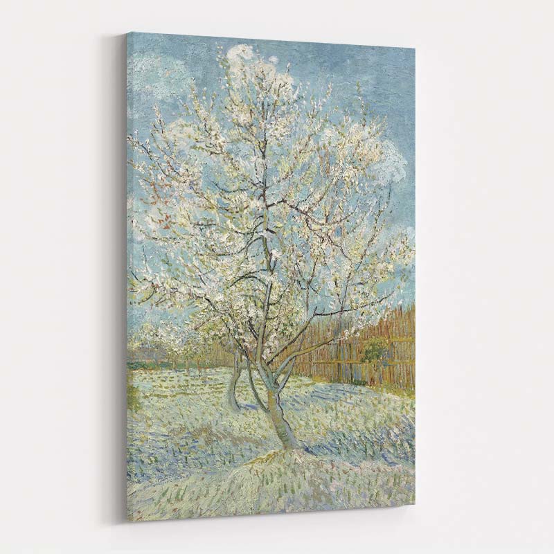 Flowering Peach Trees 1888 by Vincent Van Gogh wall art