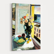 Flowers in Front of a Window by Henri Matisse wall art