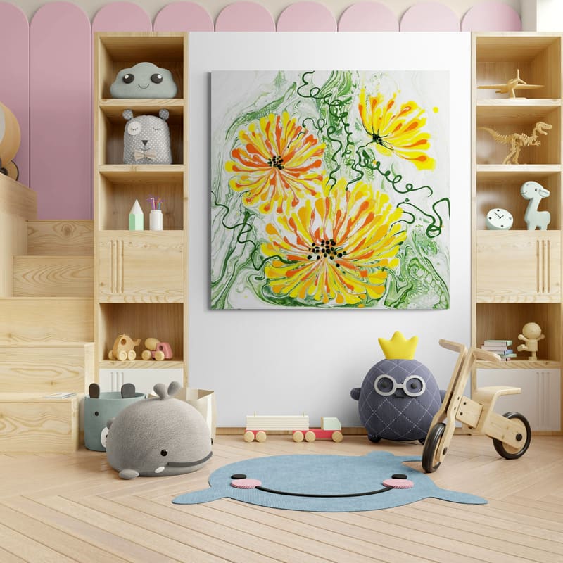 Follow the Sun by Marina Strijakova wall art from Glam Wall Art
