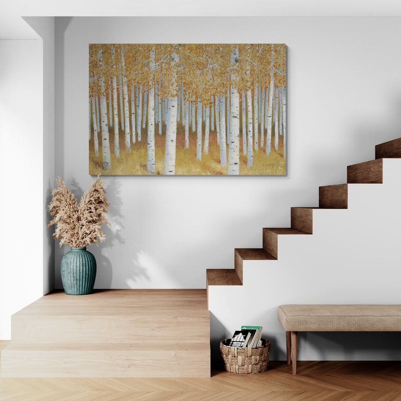Forest Of Gold by James Wiens wall art from Glam Wall Art