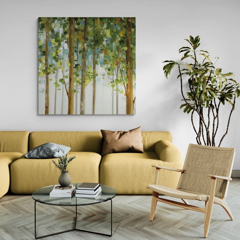 Forest Study II by Lisa Audit wall art in a living room