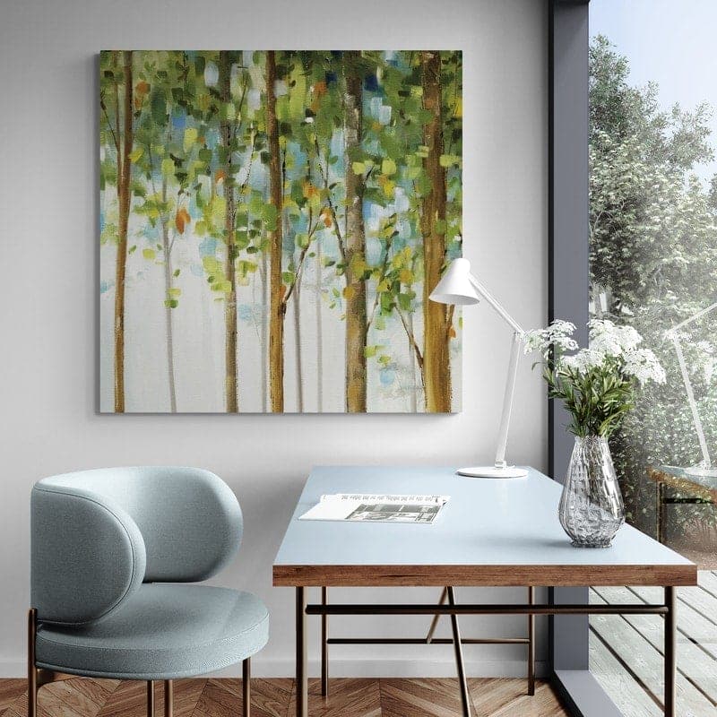 Forest Study III by Lisa Audit wall art in a living room