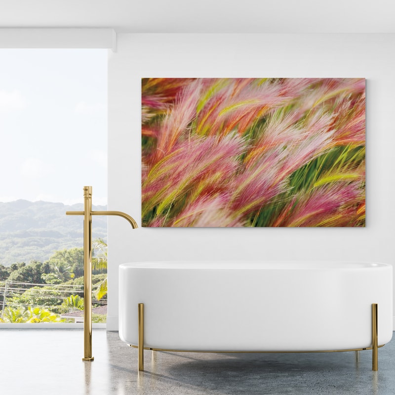 Foxtail Barley I by Alan Majchrowicz wall art from Glam Wall Art