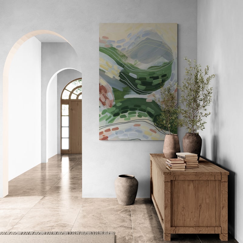 French Countryside Abstracts 6 by Jetty Home wall art from Glam Wall Art